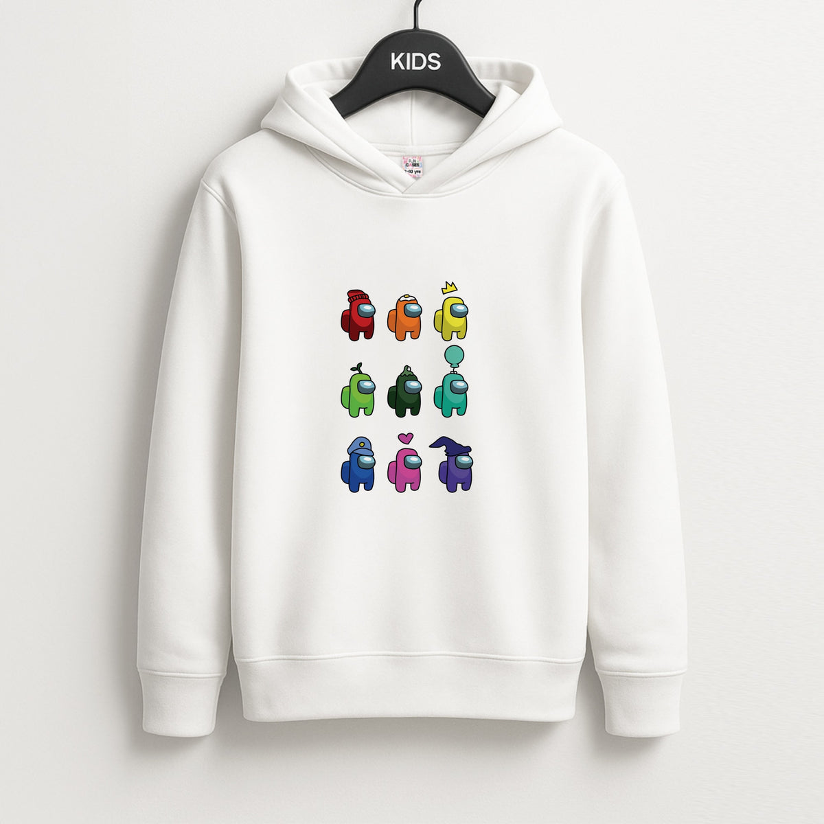 Among Gaming characters Kids Hoodie