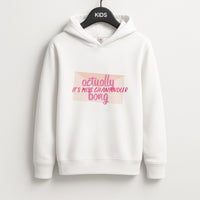 Actually It's Miss Chanandler Bong Kids Hoodie