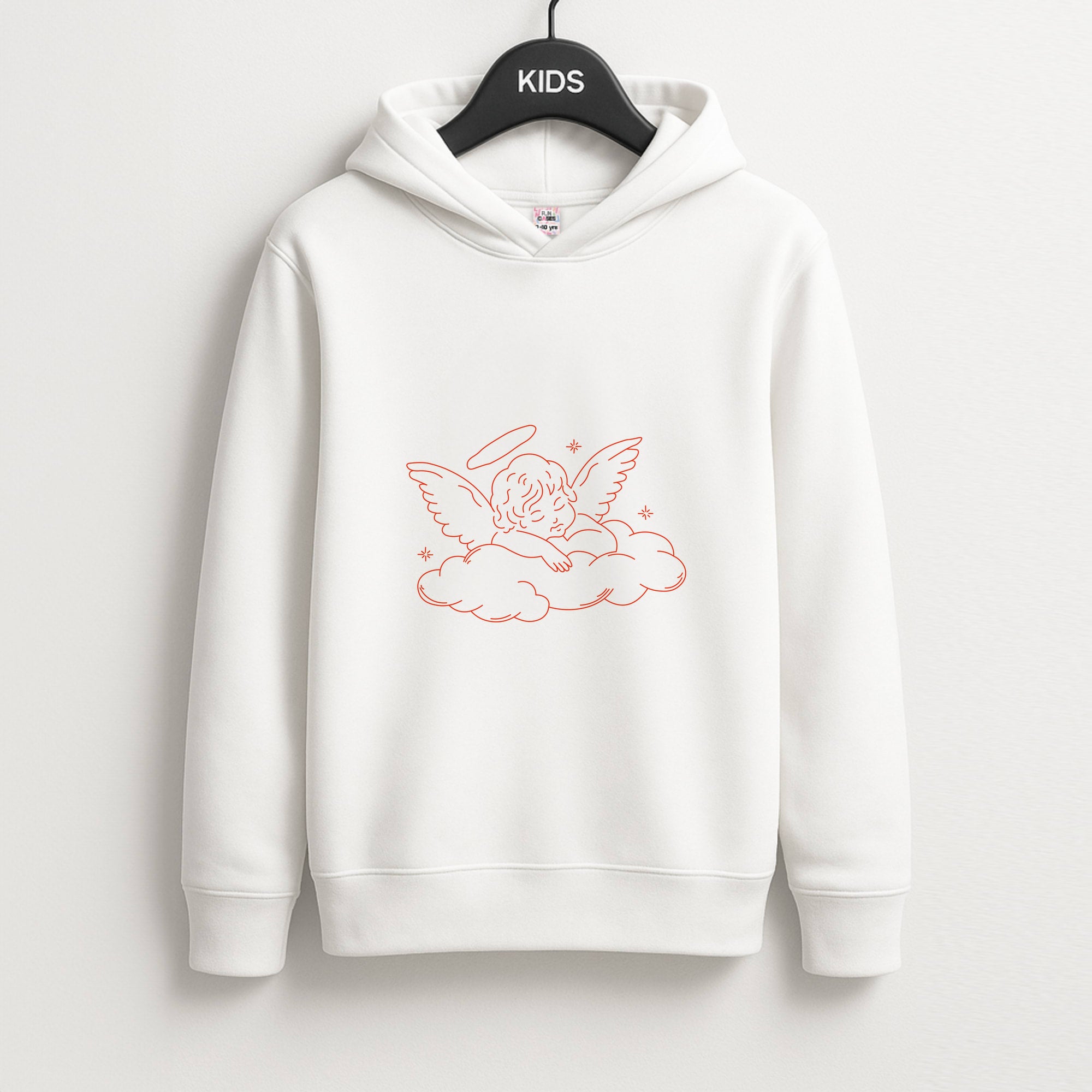 Angel - Clean Girl Aesthetic Kids Hoodie