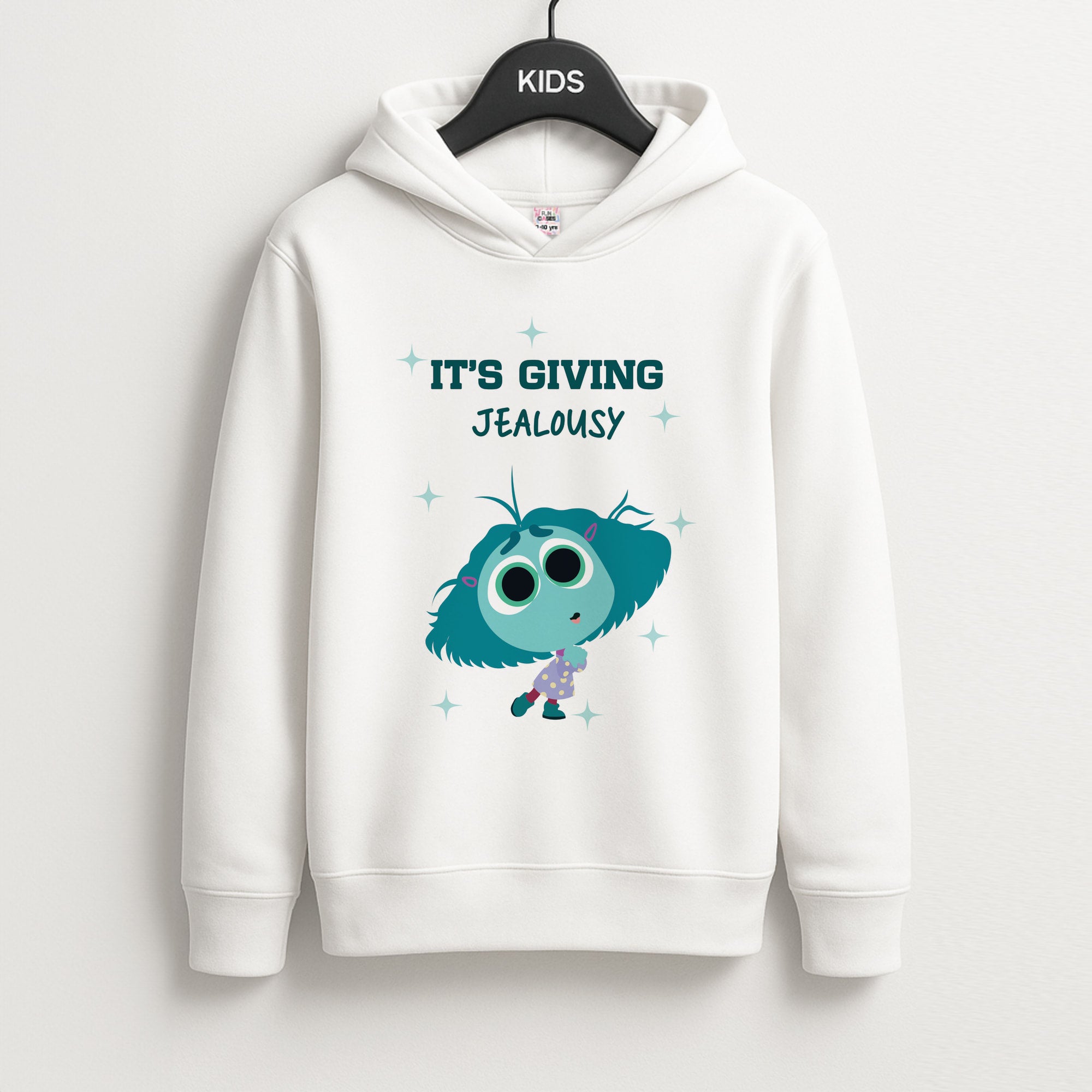 It's Giving Jelousy - Inside Out Unisex Kids Hoodie