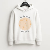 To The Moon And Back Kids Hoodie