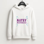 Rifey Material Unisex Kids Hoodie