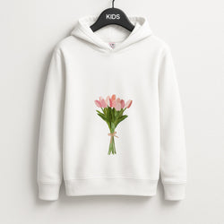 Spring Tulips Unisex Kids Hoodie