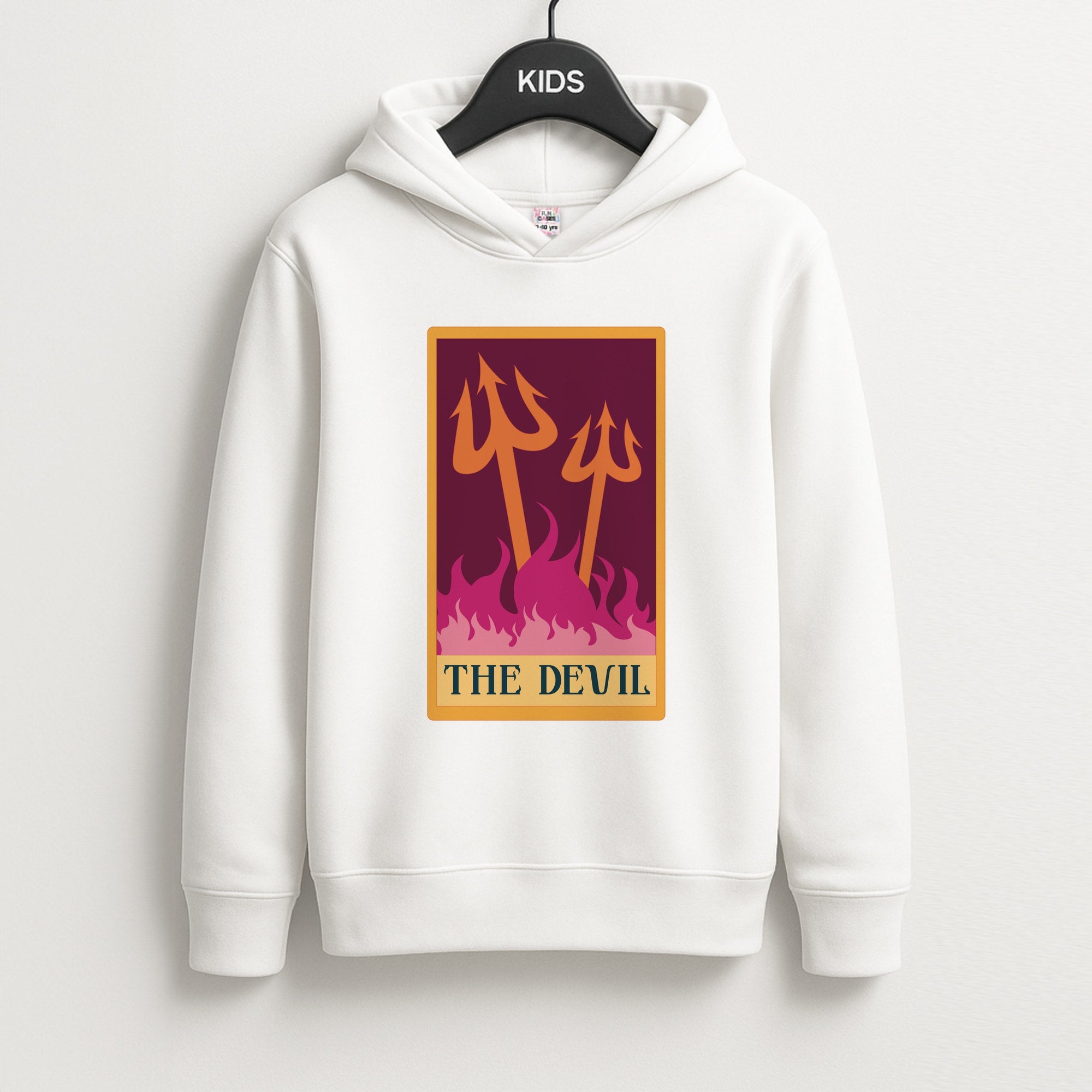 The Devil - Tarot Cards Kids Hoodie