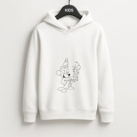 Wizard Mickey Blue Kids Hoodie