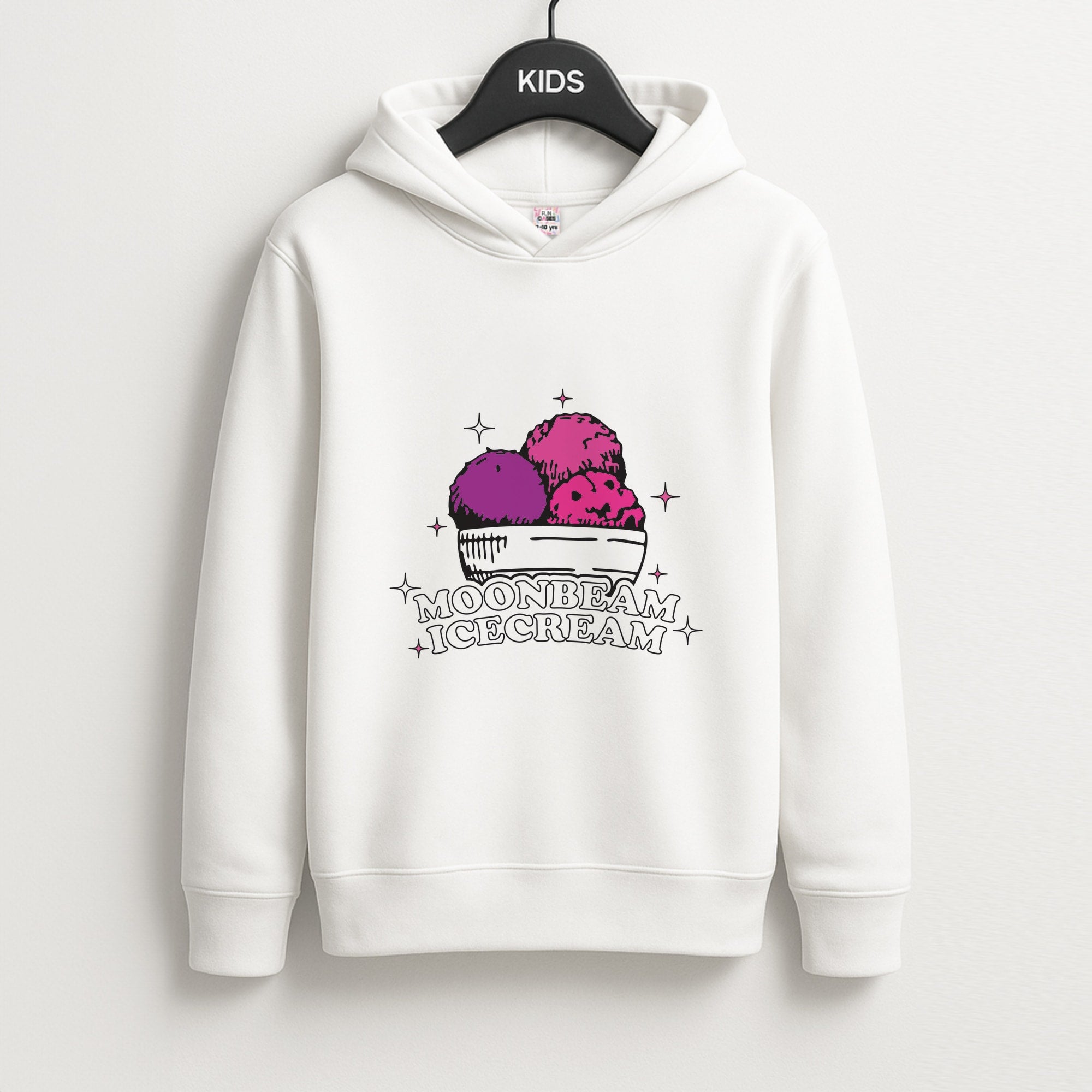 Moonbeam Icecream Unisex Kids Hoodie