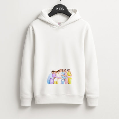 Colourful K-Pop Band Band Unisex Kids Hoodie