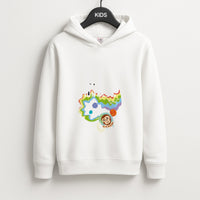 A Monkeys - Pink Kids Hoodie