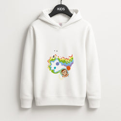 A Monkeys - Pink Unisex Kids Hoodie