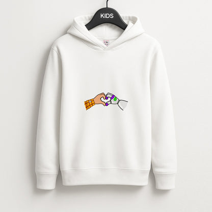 Woody And Buzz Love Unisex Kids Hoodie