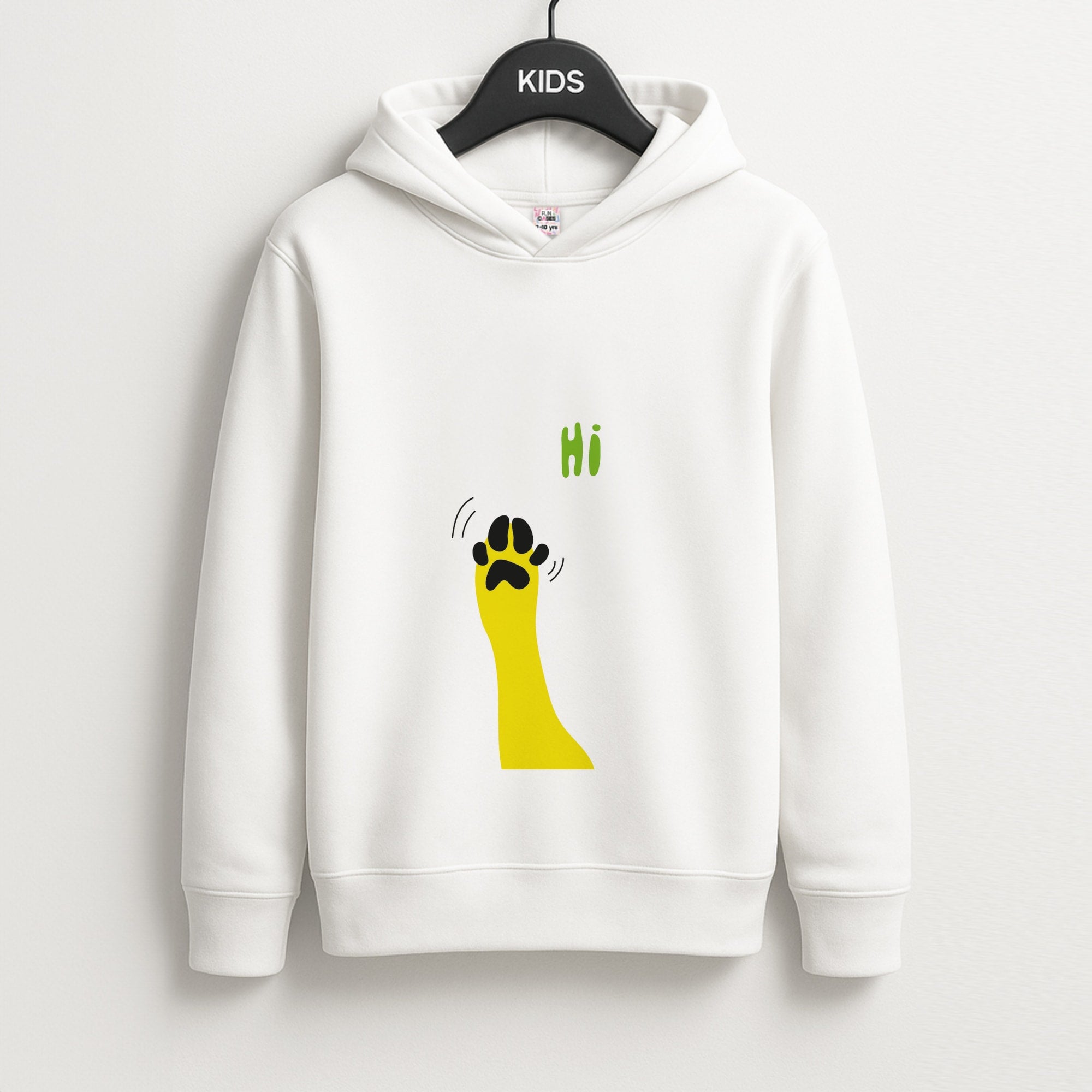 Hi - Dog Patterns Unisex Kids Hoodie