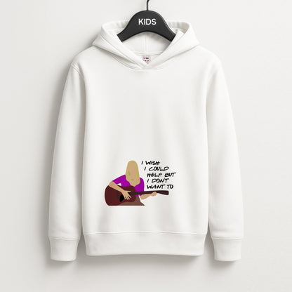 I Wish I Could Help But I Don't Want To Unisex Kids Hoodie