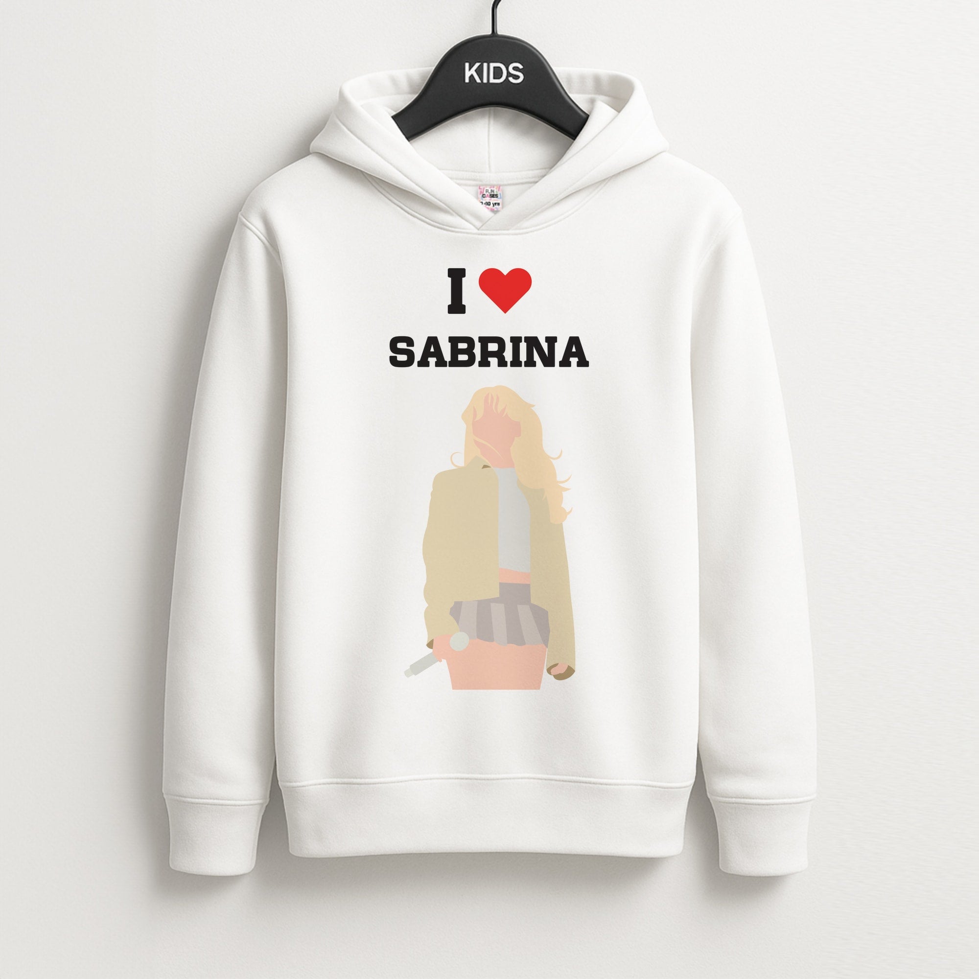 I Love Sabrina Kids Hoodie