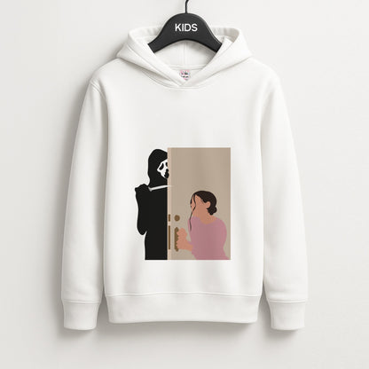 Tara And Ghostface - Scream Unisex Kids Hoodie