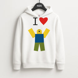 I love Blox Gaming Kids Hoodie