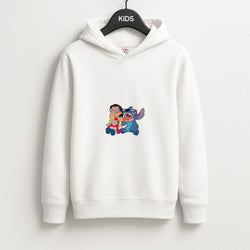 Ice Cream Alien Blue Unisex Kids Hoodie
