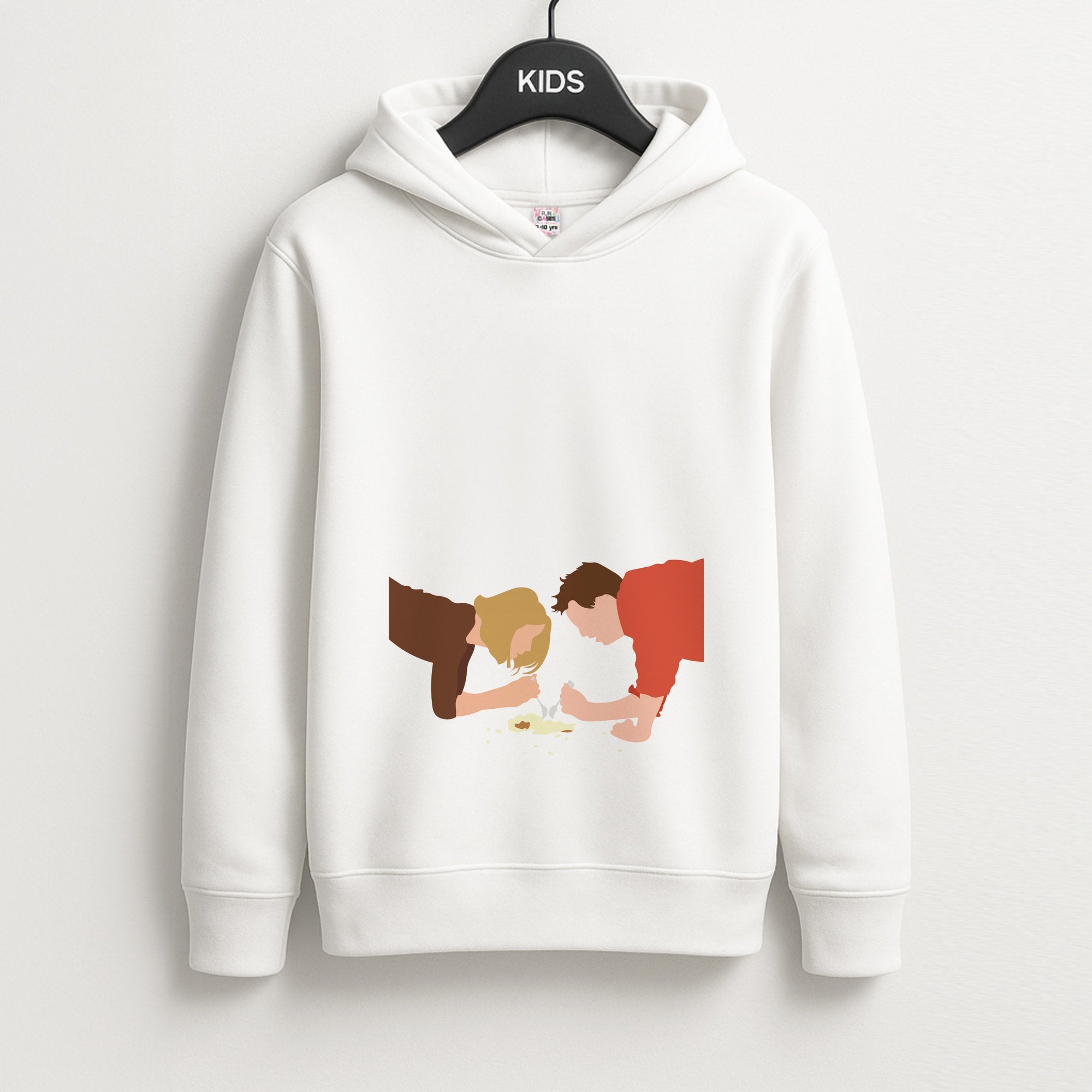 Eating Some Food Kids Hoodie