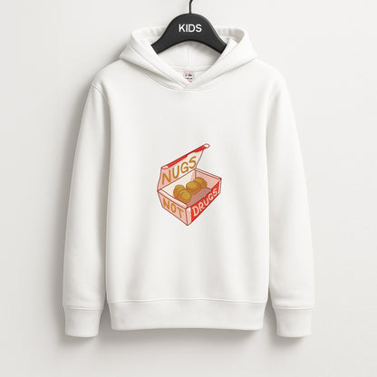 Nugs not Drugs Tumblr Style Unisex Kids Hoodie