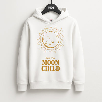 Stay Wild, Moon Child Unisex Kids Hoodie
