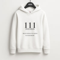 111 - Angel Numbers Kids Hoodie