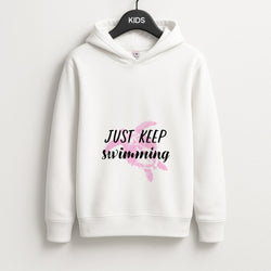 Just Keep Swimming - Summer Unisex Kids Hoodie