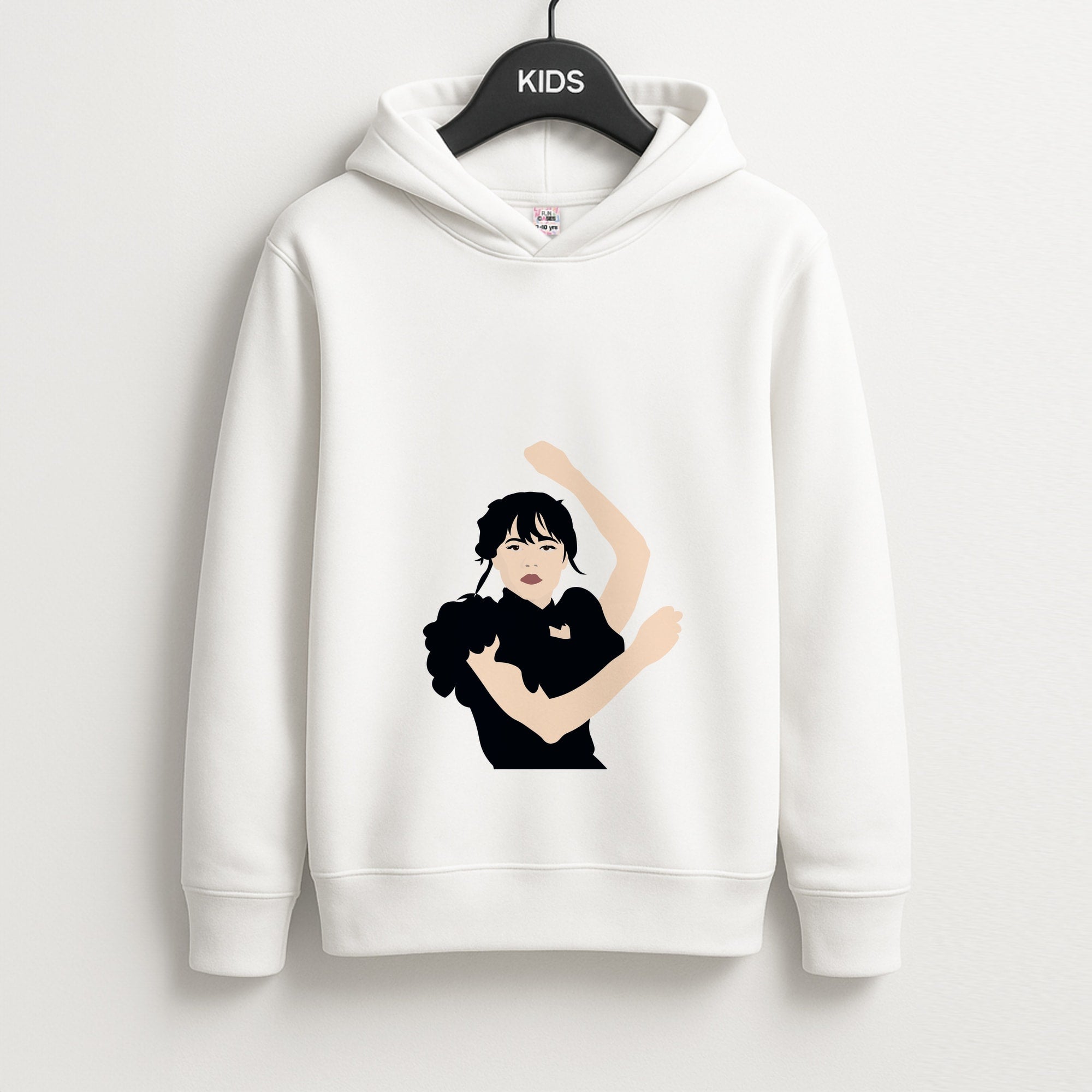 Dancing Wednesday Kids Hoodie