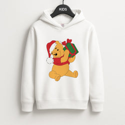 Winnie Christmas Unisex Kids Hoodie