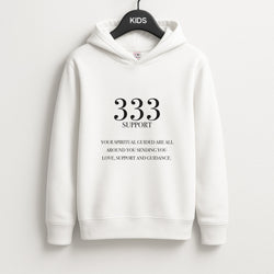 333 - Angel Numbers Unisex Kids Hoodie