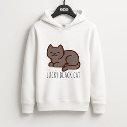 Lucky Black Cat - Cats Unisex Kids Hoodie