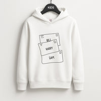 Bill, Harry And Sam Kids Hoodie