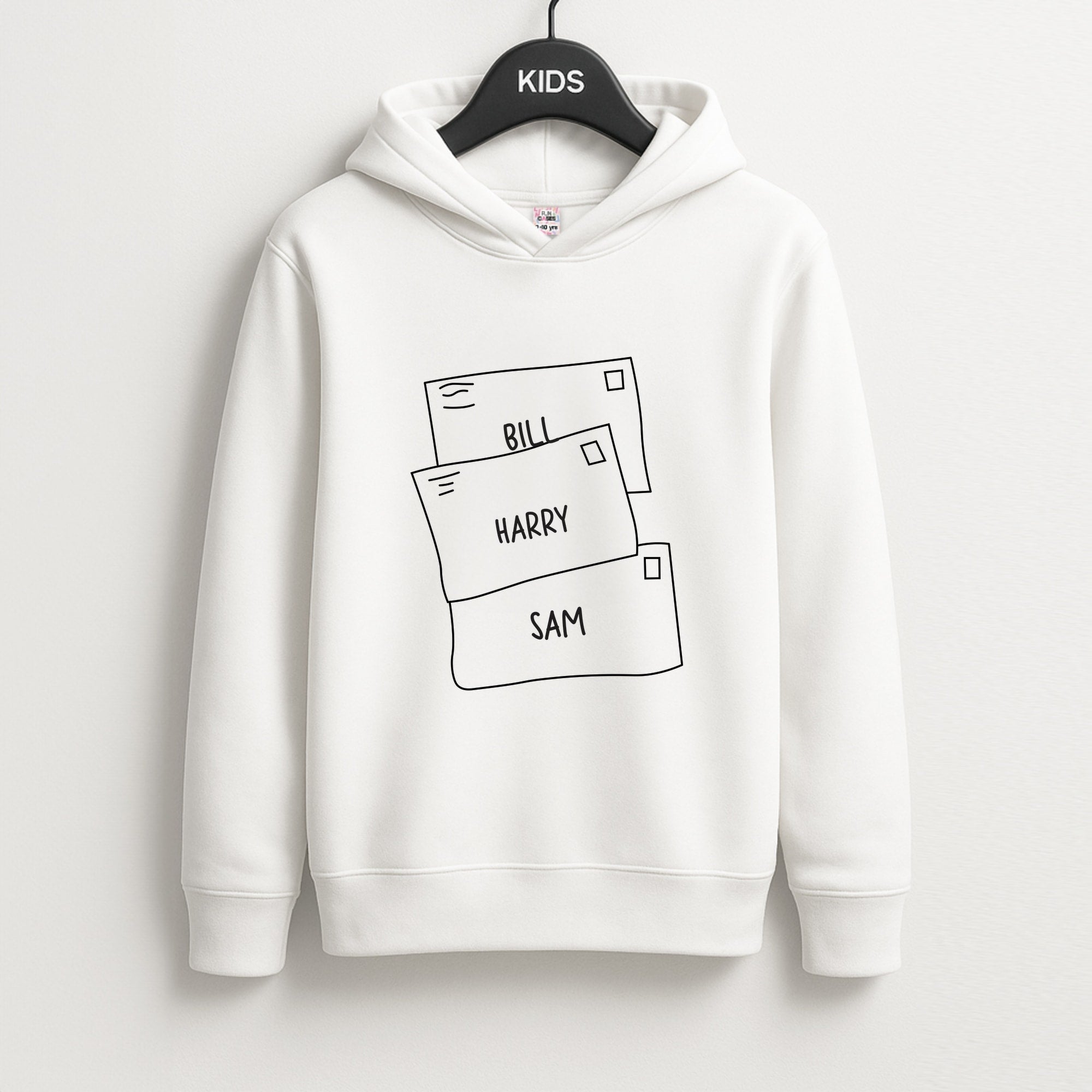 Bill, Harry And Sam Unisex Kids Hoodie
