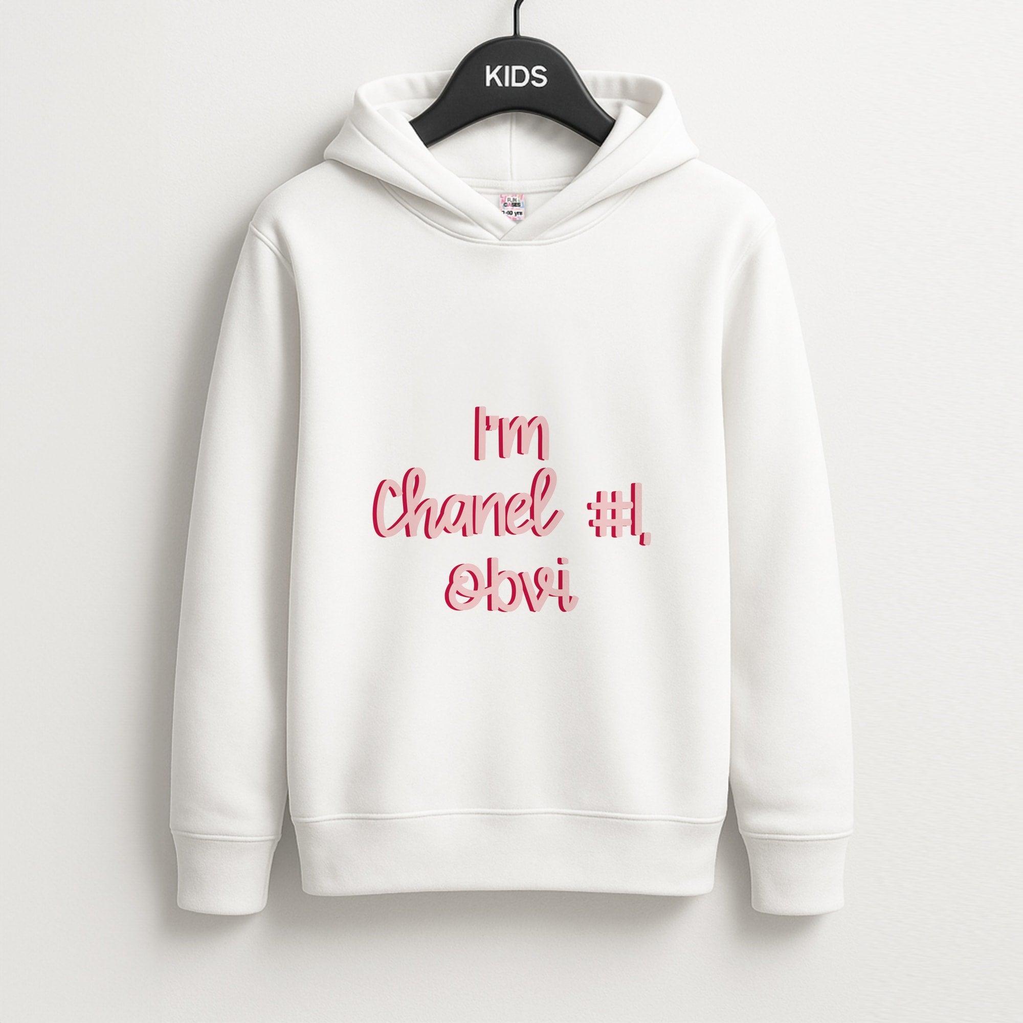 I'm Chanel Number One Obvi - Halloween Queens Kids Hoodie