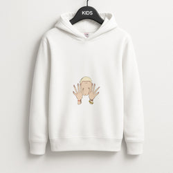 Versan Face Unisex Kids Hoodie