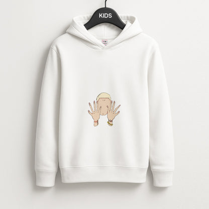 Versan Face Unisex Kids Hoodie