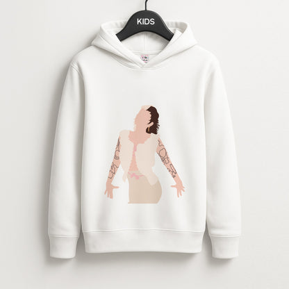 Hearts Unisex Kids Hoodie