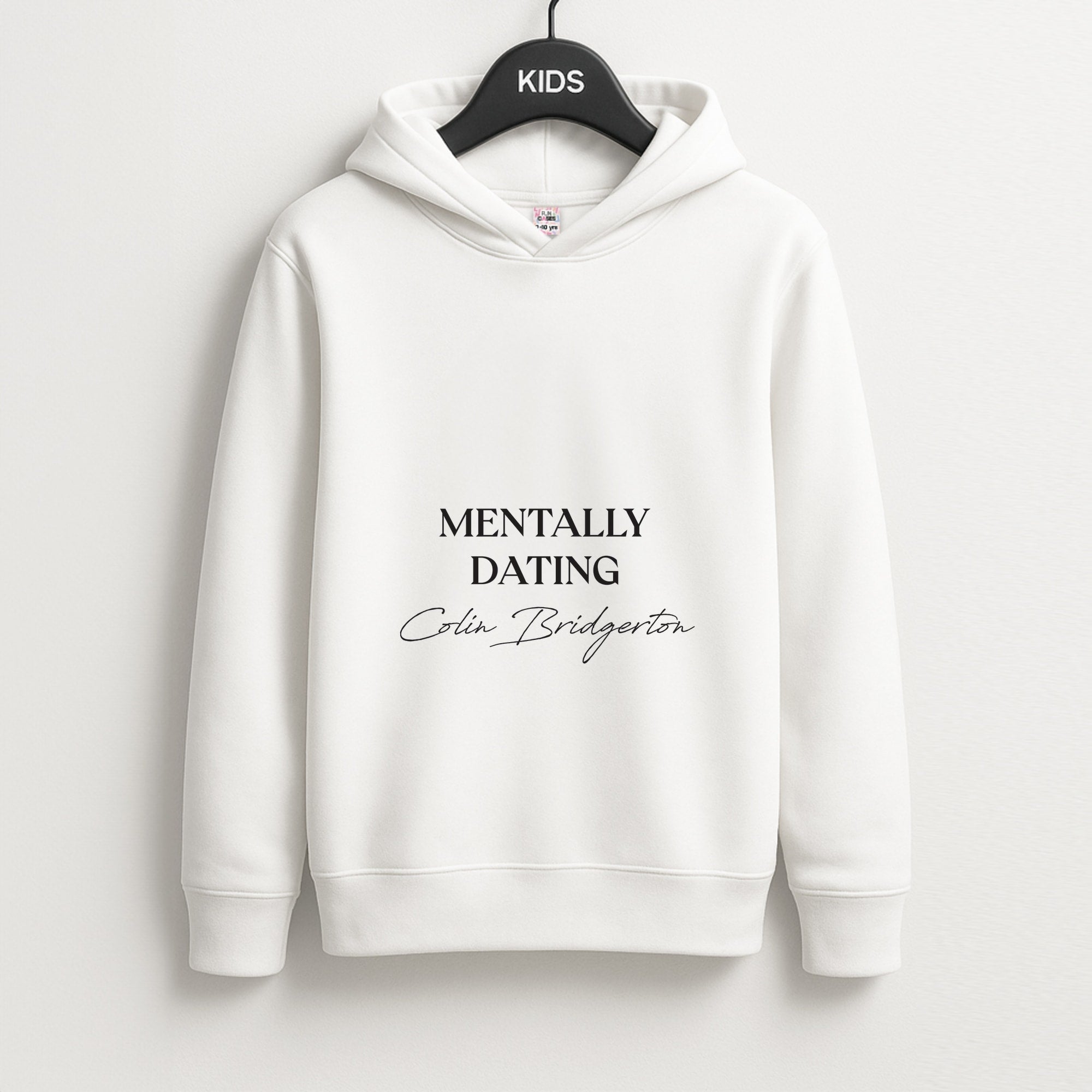 Mentally Dating Colin Bridgerton Unisex Kids Hoodie