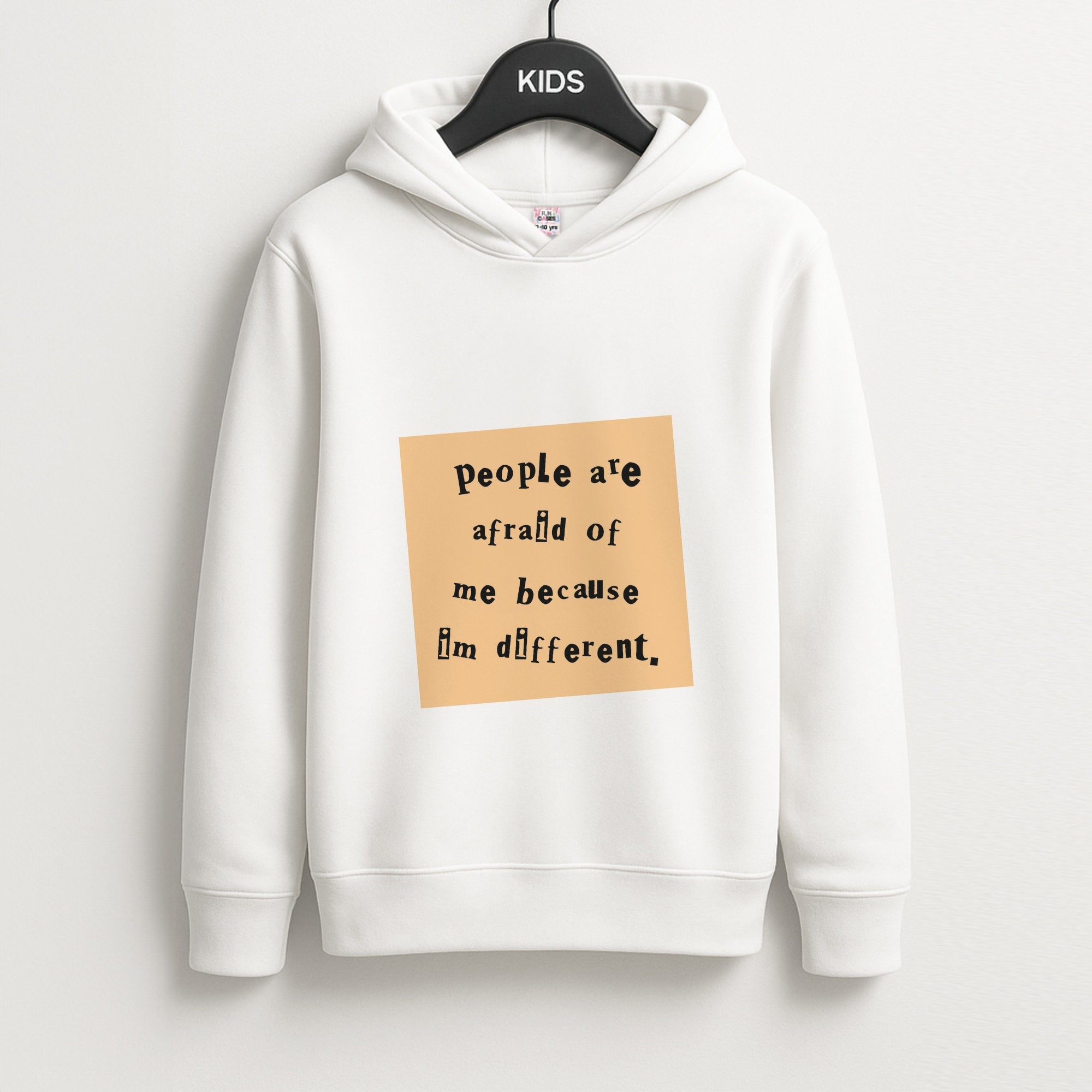 People Are Afraid Of Me - Scissorhands Kids Hoodie