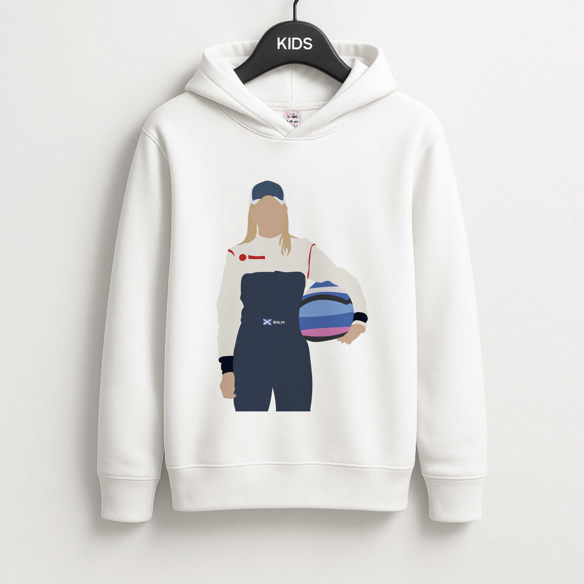 Wolf - F1 Kids Hoodie