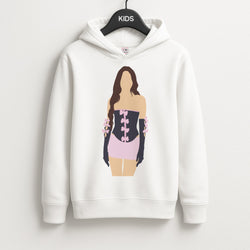 Pink Hearts - Olivia Unisex Kids Hoodie
