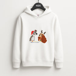 Christmas Lady Unisex Kids Hoodie