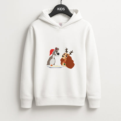 Christmas Lady Unisex Kids Hoodie
