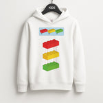 Bricks Instruction Set Unisex Kids Hoodie