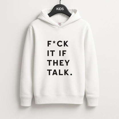 If They Talk Unisex Kids Hoodie