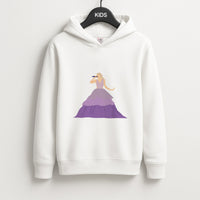 Purple Dress - Taylor Kids Hoodie