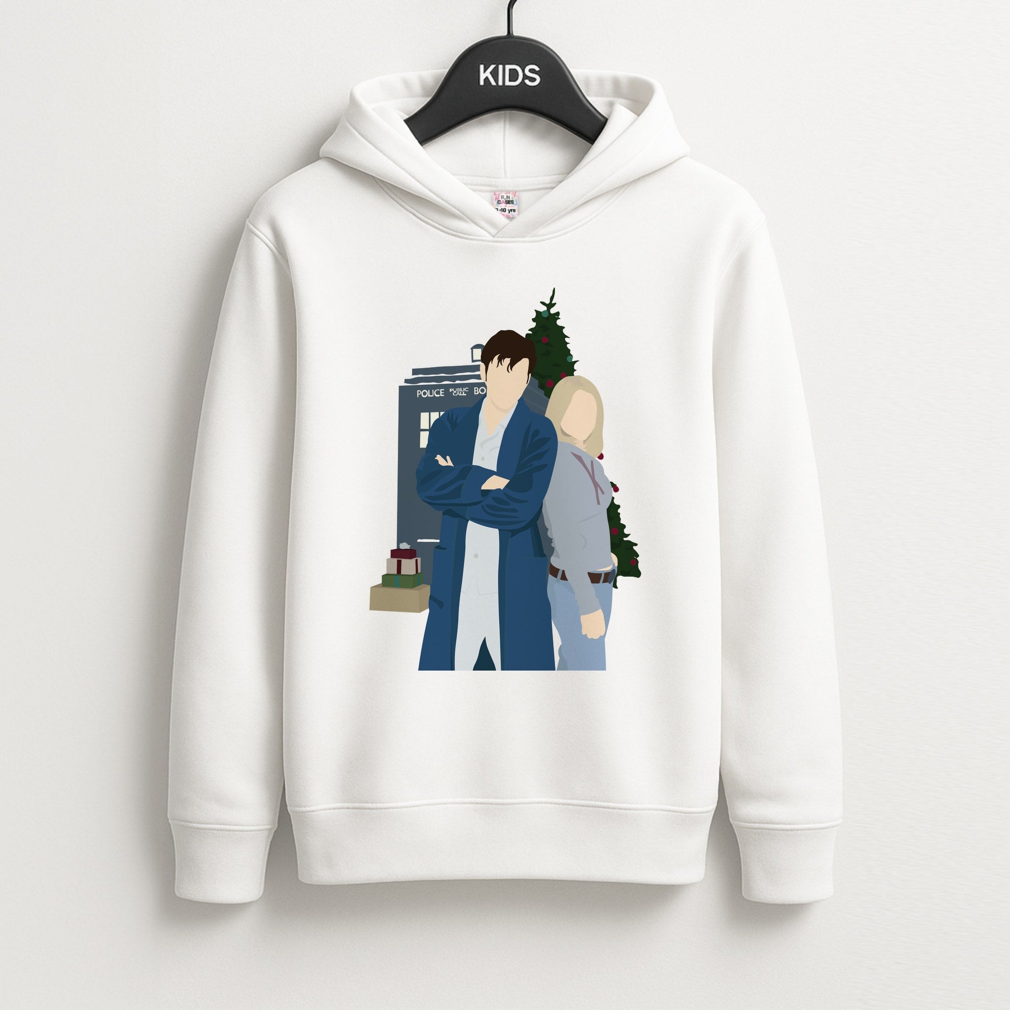 Rose And The Doctor Unisex Kids Hoodie
