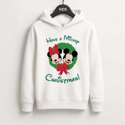 Have A Mickey Christmas Unisex Kids Hoodie