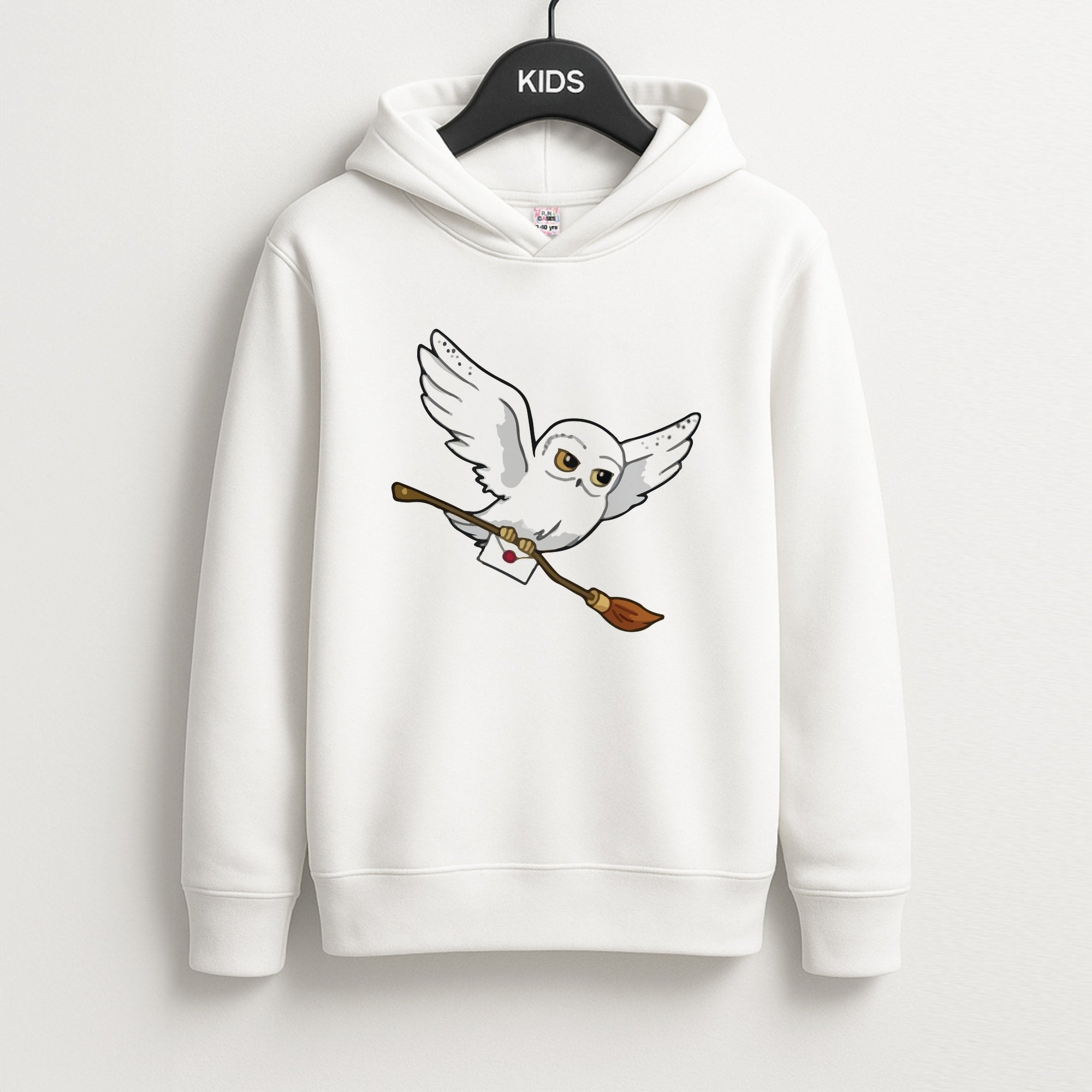 Messenger Owl Hedwig Kids Hoodie