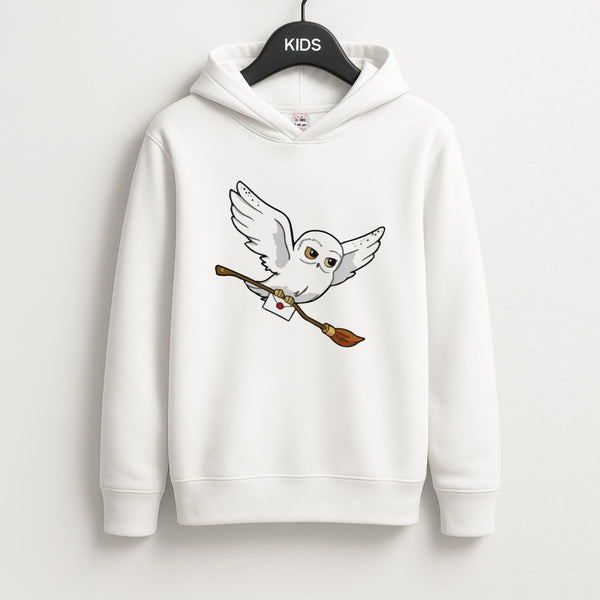 Messenger Owl Hedwig Kids Hoodie