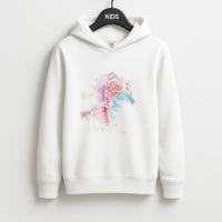 K-Pop Band Love Yourself Watercolour Painting Kids Hoodie