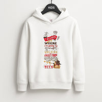 I Always Get Where I'm Going - Winnie Quote Kids Hoodie